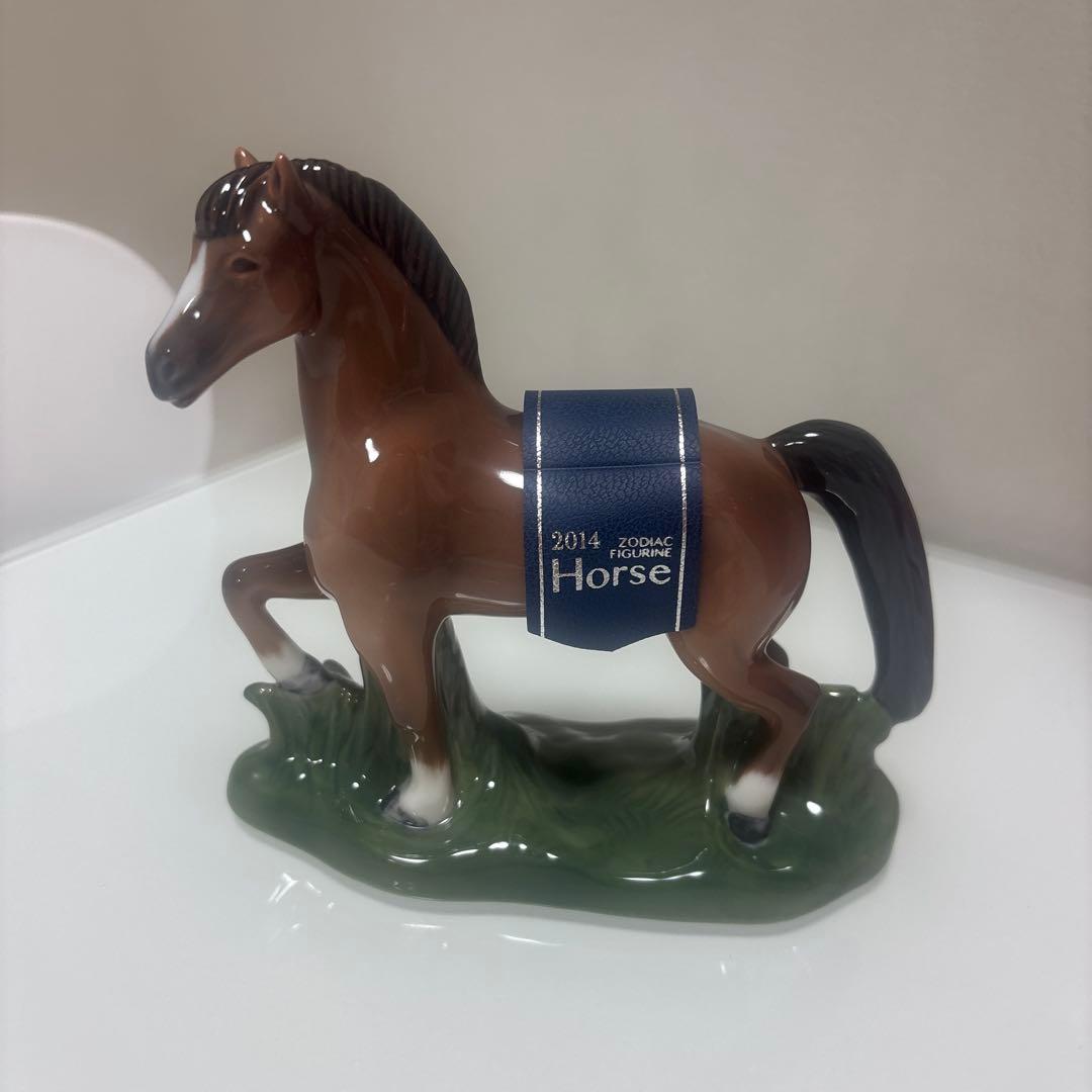 ロイヤルコペンハーゲン陶器製馬の置物