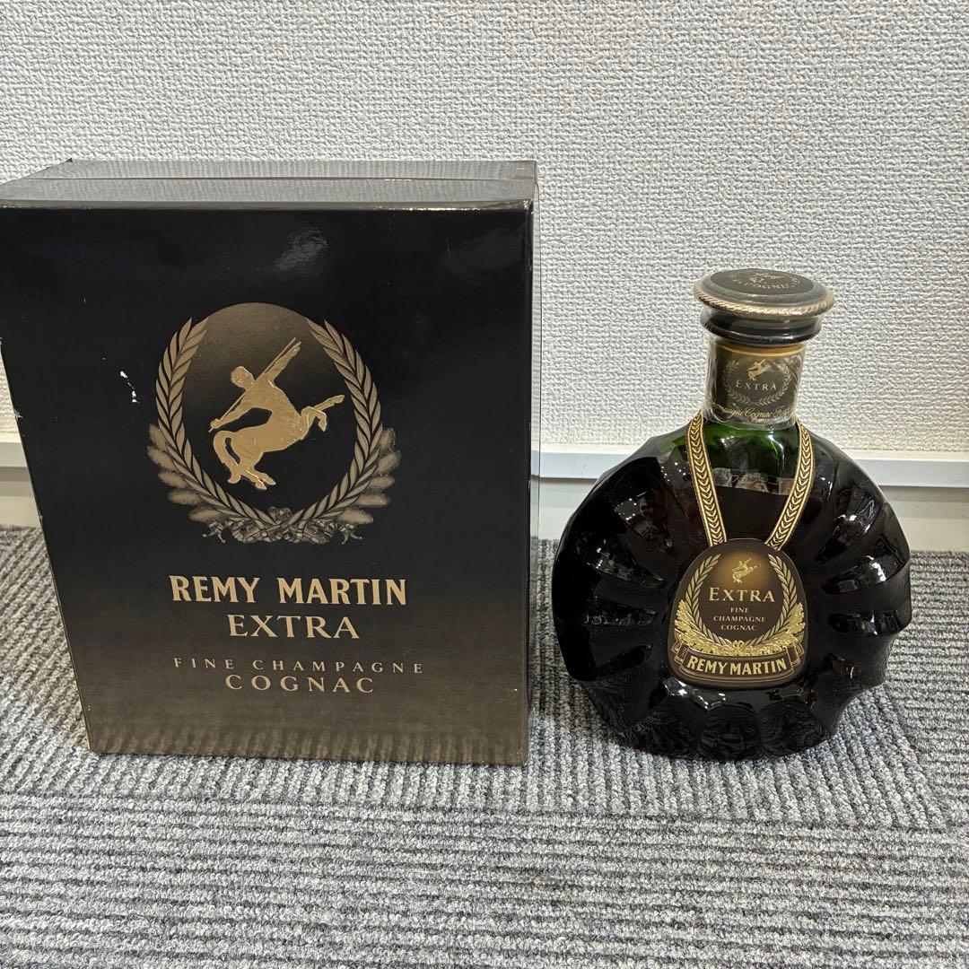 レミーマルタン　エクストラ　旧グリーンボトル　ブランデー　コニャック　古酒　箱付