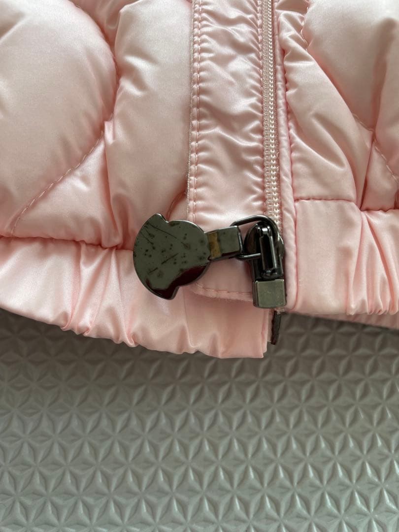 【新品未使用品】MONCLER ピンク ダウンベスト