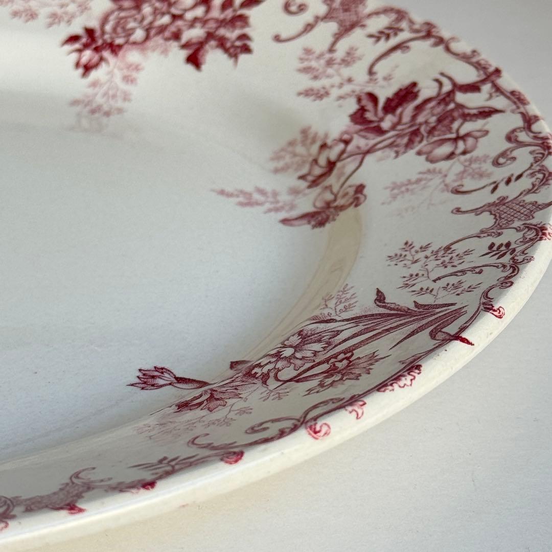 フランスアンティーク　ショワジー　Floreal 大皿