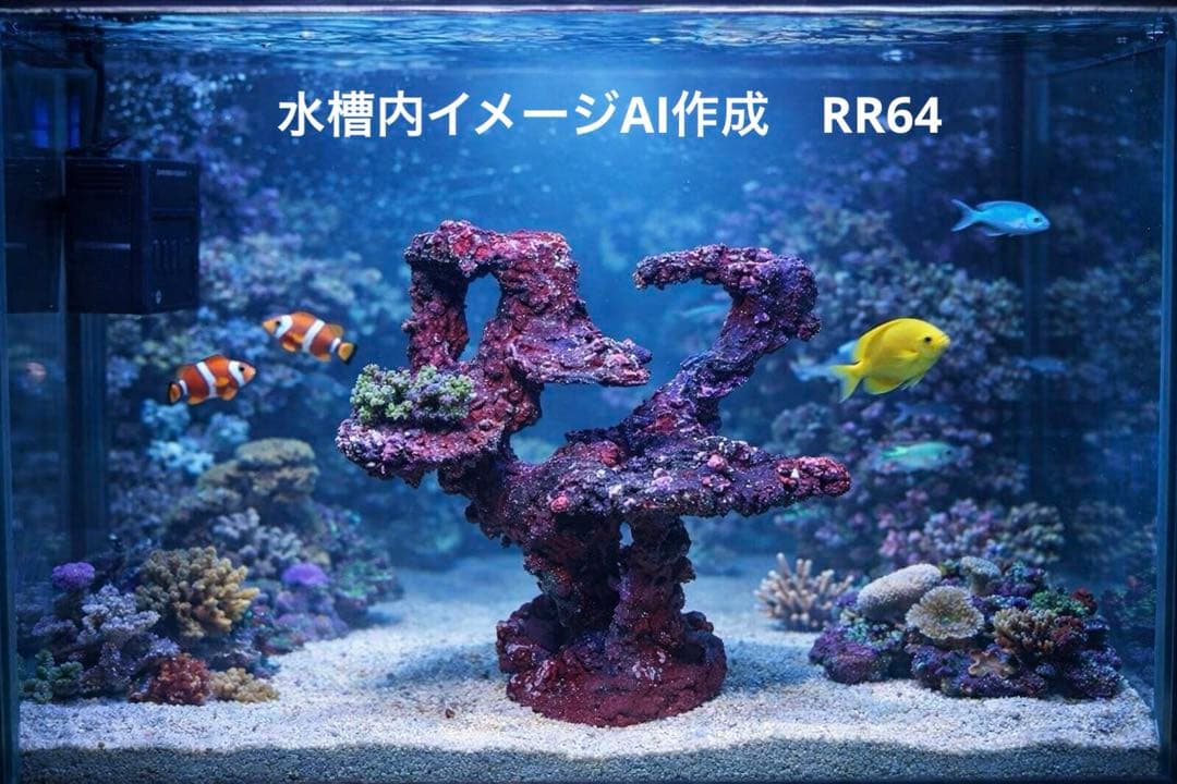 人工ライブロック RR64 アク抜き済み安心塗料使用
