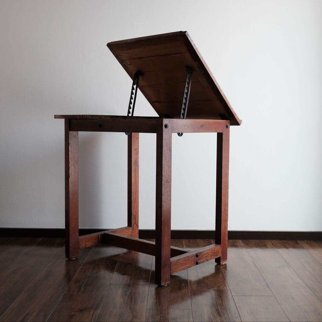 アメリカ製ヴィンテージ木製製図台 1960年代 店舗ディスプレイに最適