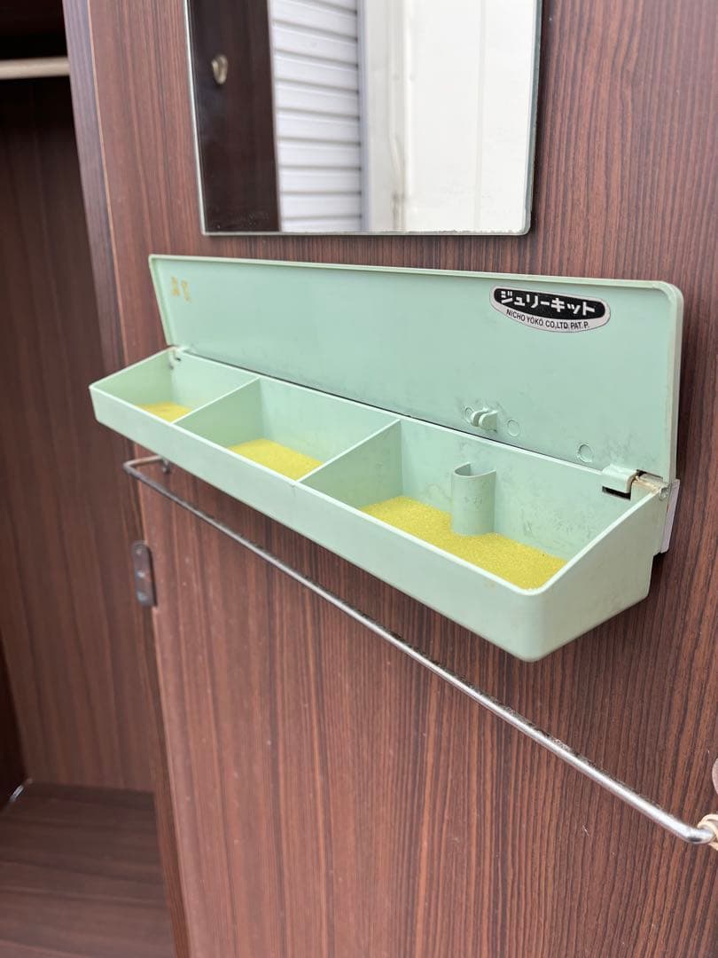 70s80sビンテージ古家具◼︎JAZZデザイン ワードローブ クローゼット