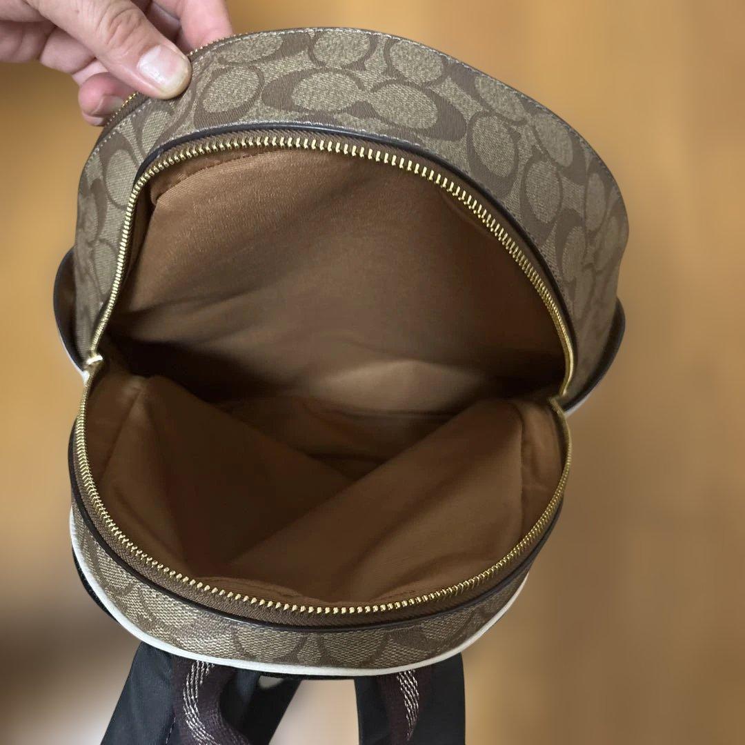 コーチ COACH バッグ リュック F05671 カーキ×チョーク ⭐️美品⭐️