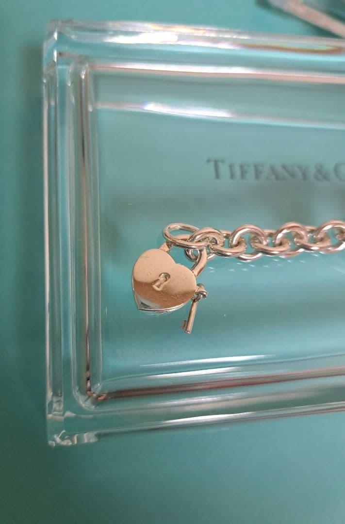 専用 ティファニー ハート カデナ キューブ シルバーブレスレット