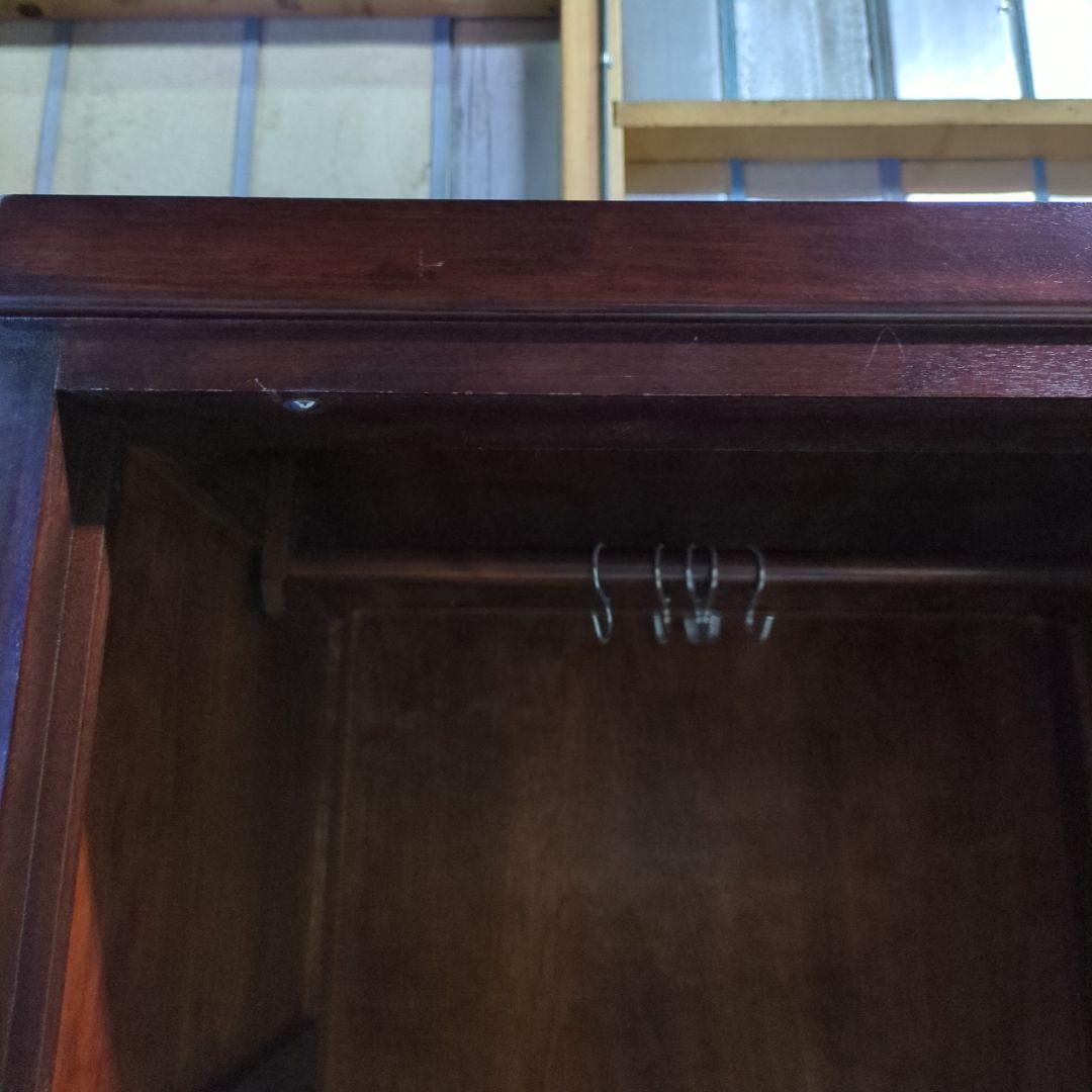 松本民芸家具　DⅡ型　レア　洋服タンス　スリム　無垢　箪笥　ワードローブ　和家具