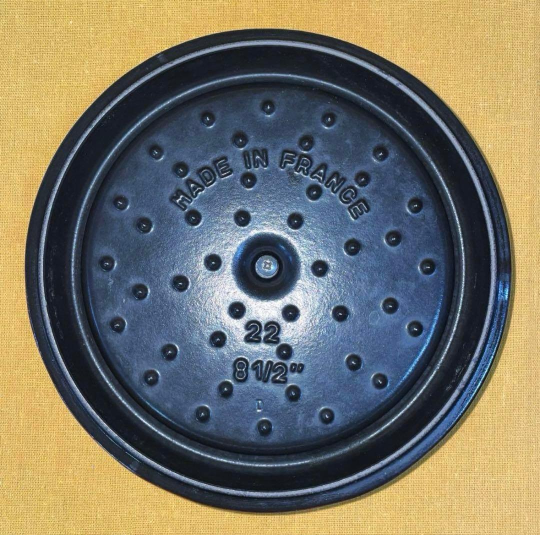 ストウブが美しすぎて‼️早い者勝ち‼️ グレナディン レッド 22cm 両手鍋