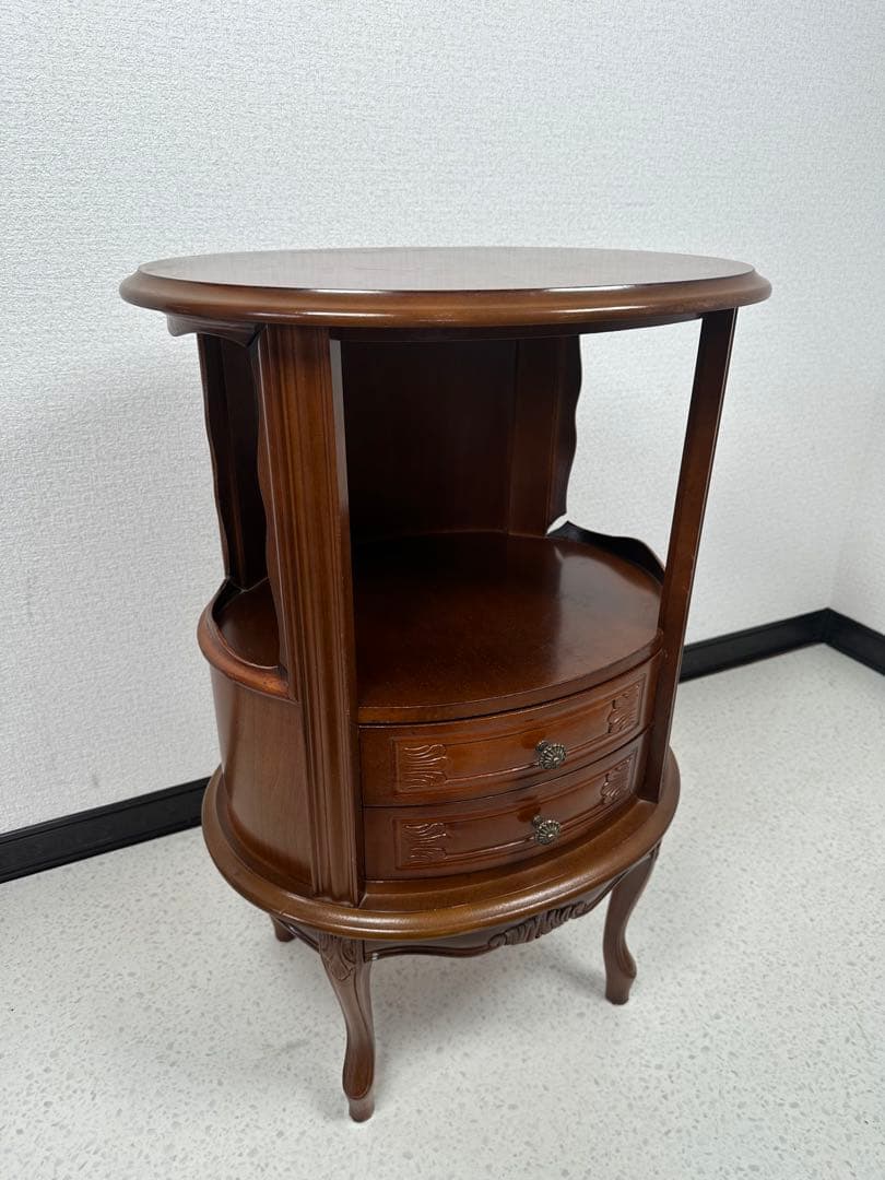 イタリア製 アルティジャーナ 猫脚 キャビネット 電話台 ※i4※