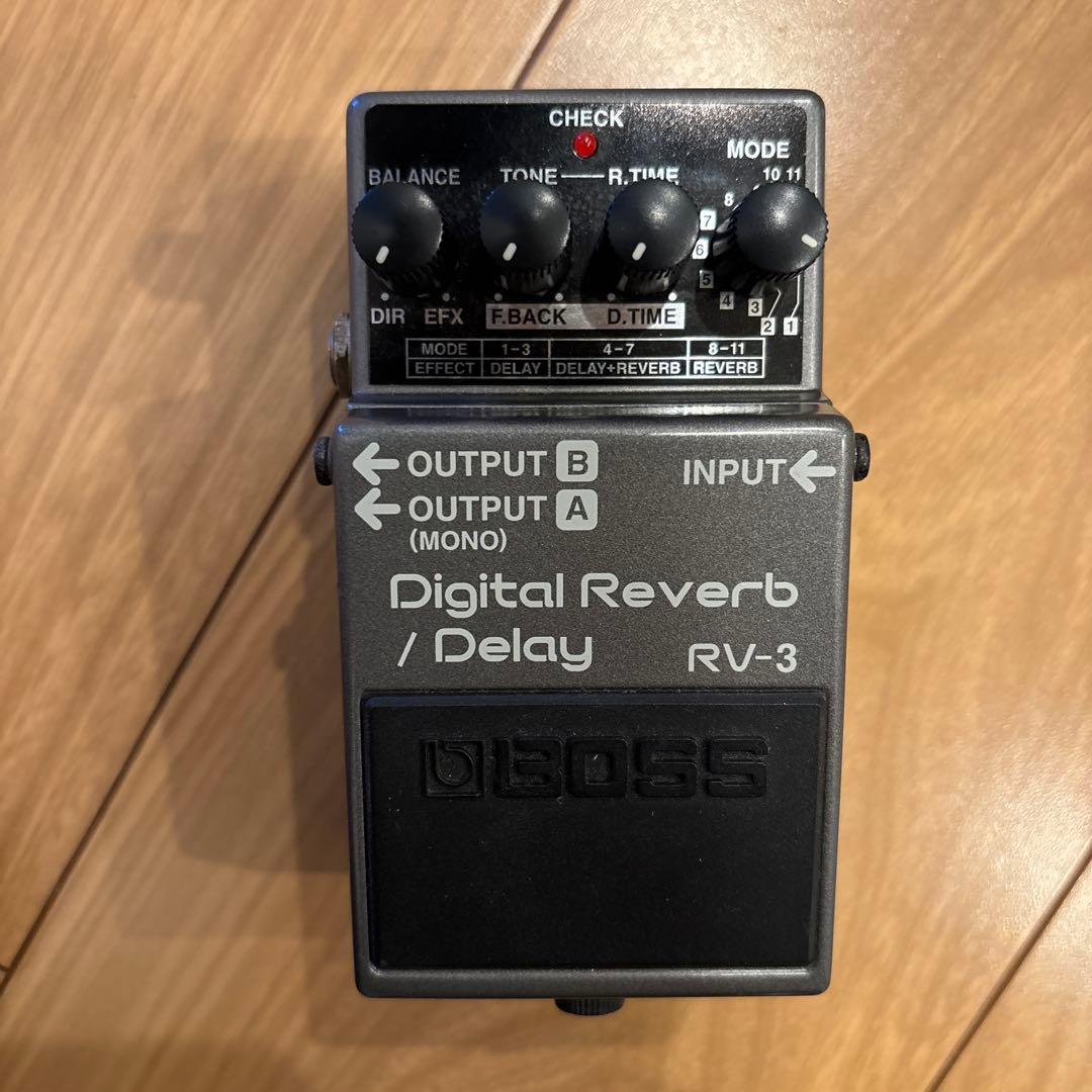 ギター Digital Reverb / Delay RV-3