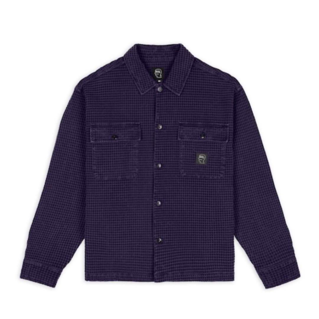 k*c様 BRAIN DEAD　WAFFLE BUTTON FRONT SHIR