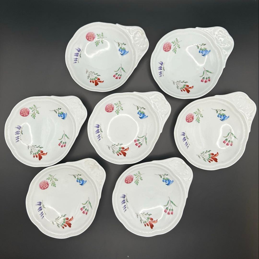 ジノリ　ボンジョルノフラワー　小皿7枚セット