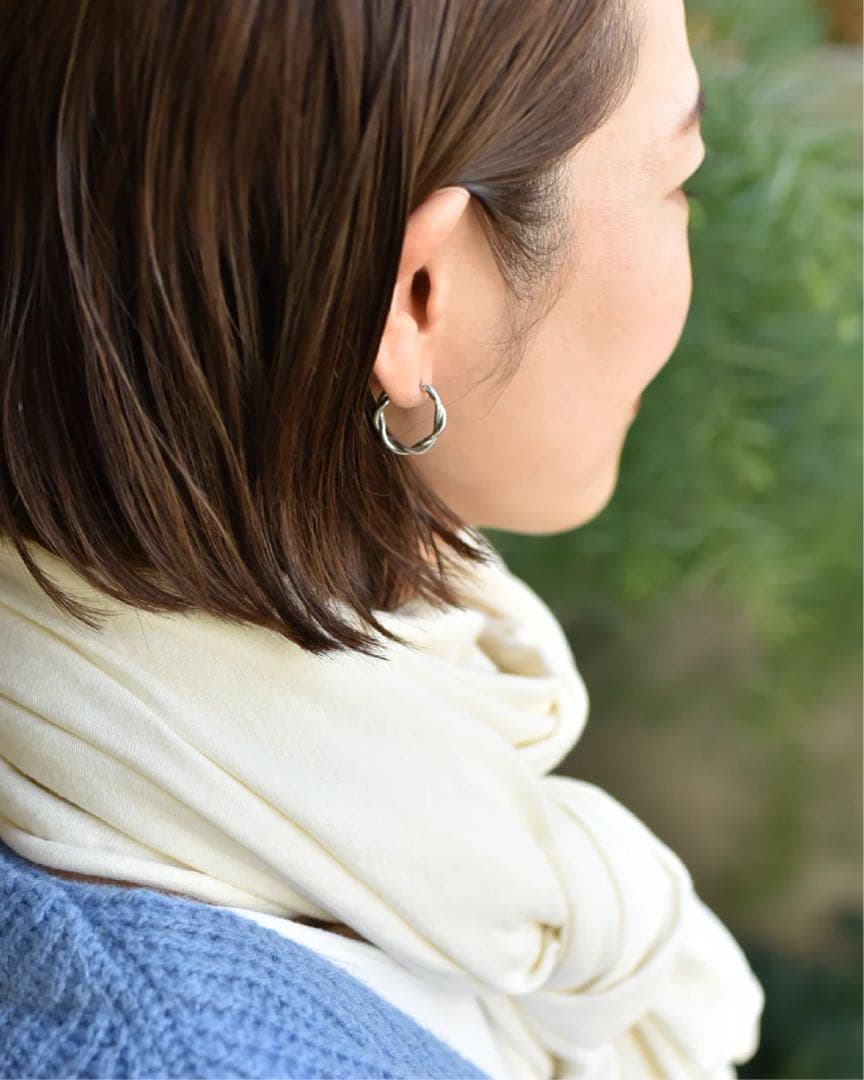 OUR / アワーホーム ♡Silver925のフープピアス♡ 【新品】