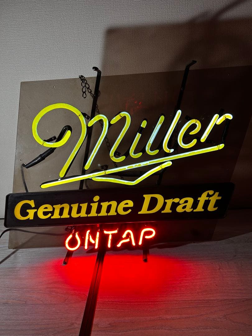 クアーズエクストラゴールド、ミラージェニュインドラフト、コロナ ネオン管