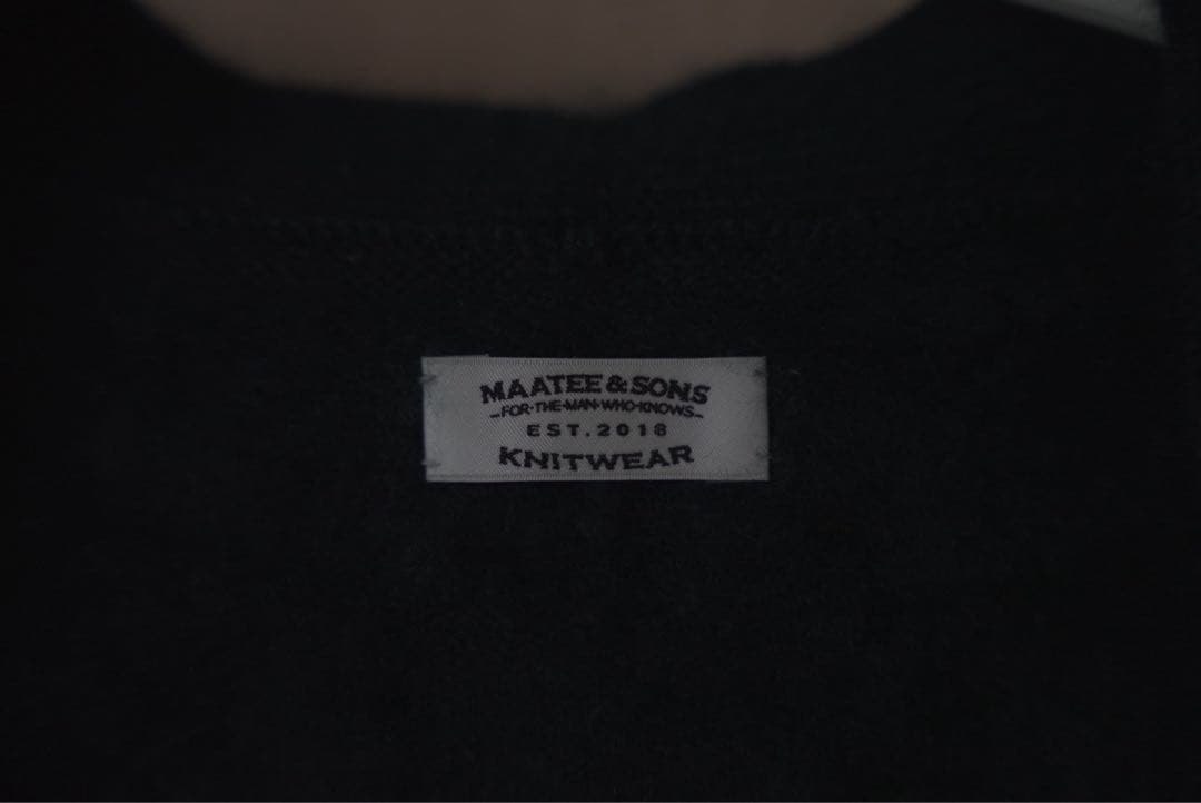 Wagamama別注 maatee&sons カーディガン　ダークグリーンL 3