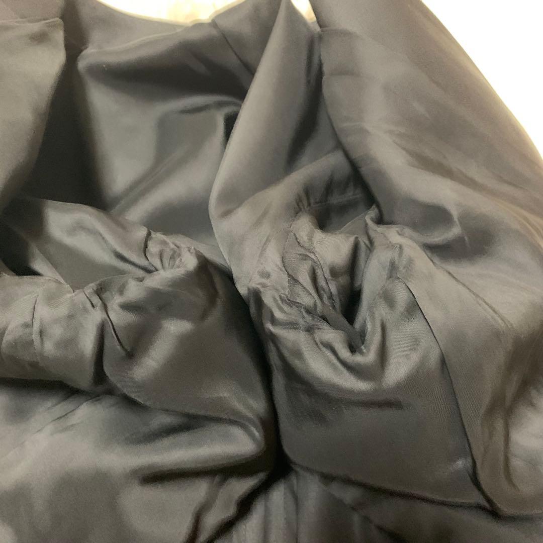 【美品】セオリー　現行　2 パンツスーツ　ブラック　ノーカラー　セットアップ