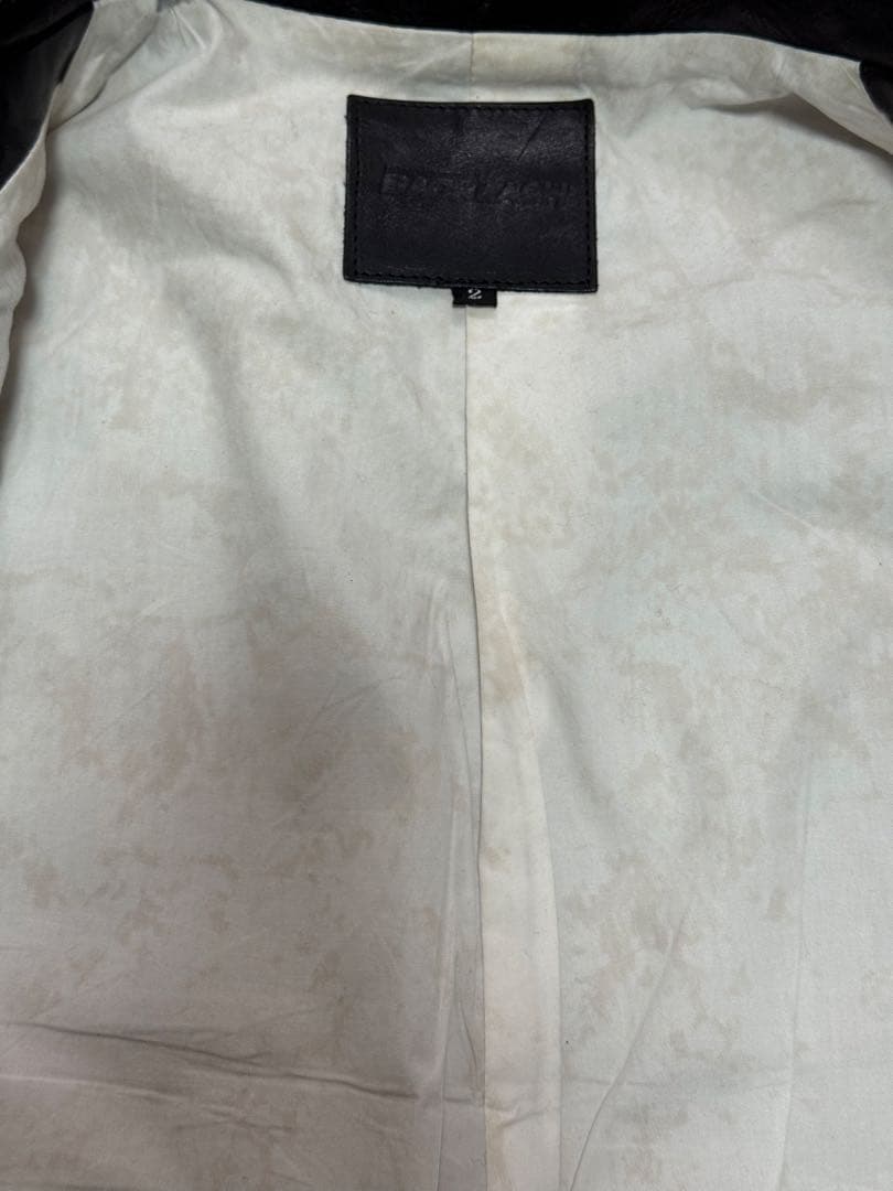 バックラッシュ イタリーショルダー CRETA シワ加工 ダブルライダース