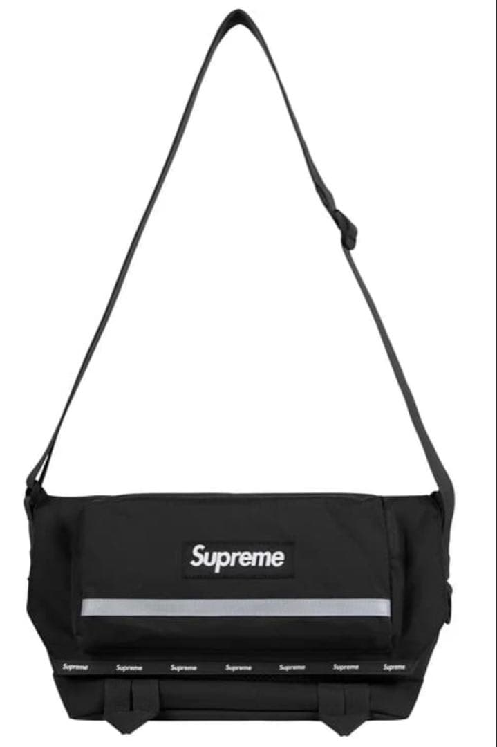 24fw supreme Messenger Bag 黒 シュプリーム