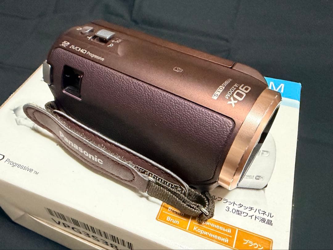 即日発送 美品 Panasonic HC-V550M ビデオカメラ 本体