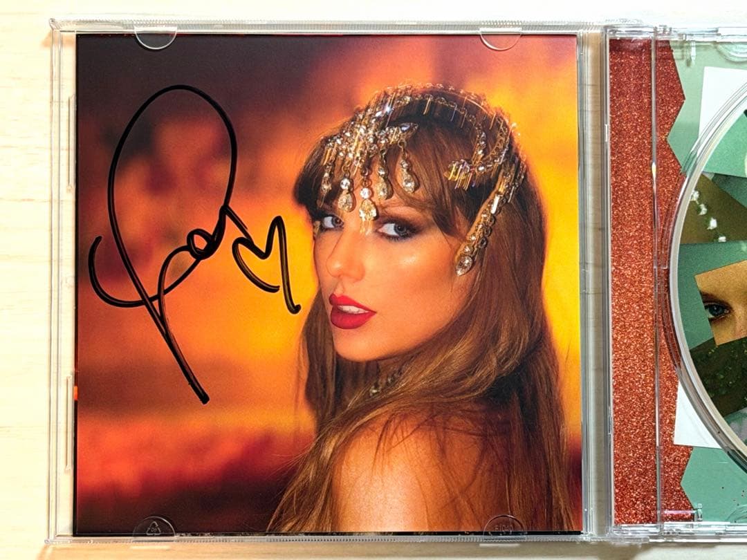 直筆サイン入り Taylor Swift TLOAS 新品 輸入盤 CDアルバム