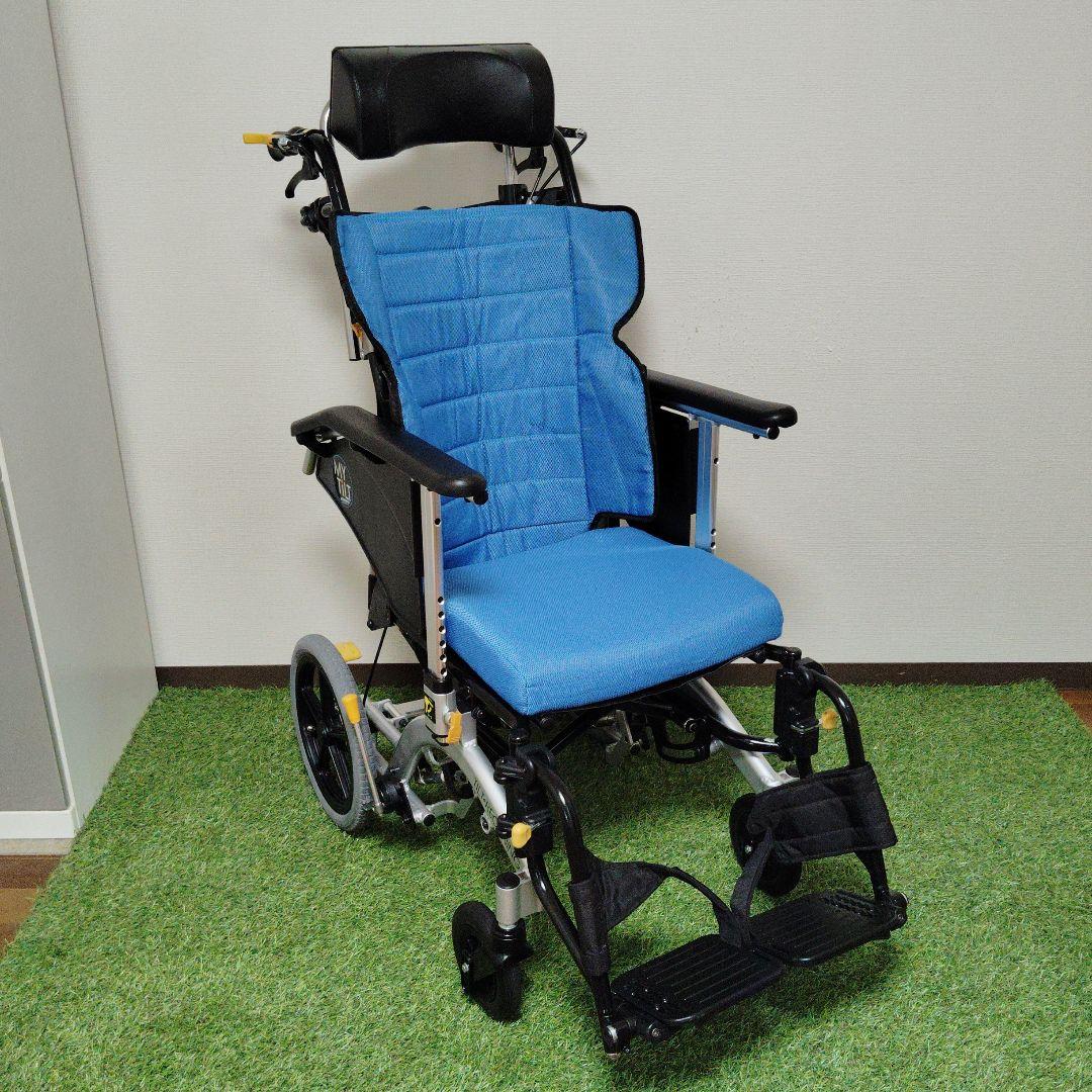 松永制作所 リクライニング 車椅子 マイチルトコンパクト MH-CR3D