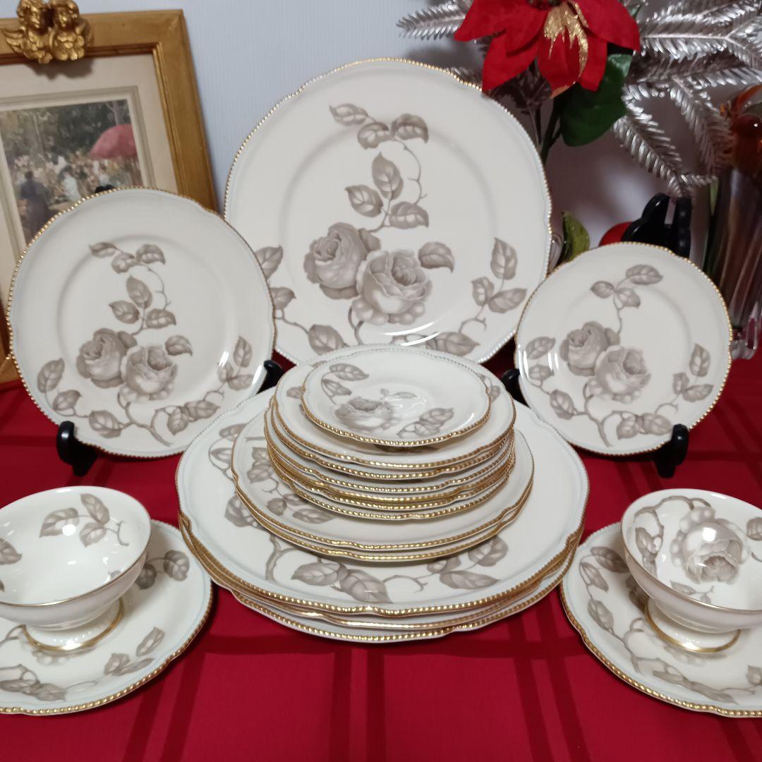 CASTLETON GLORIA ビンテージ バラ柄 陶磁器 食器セット 20点