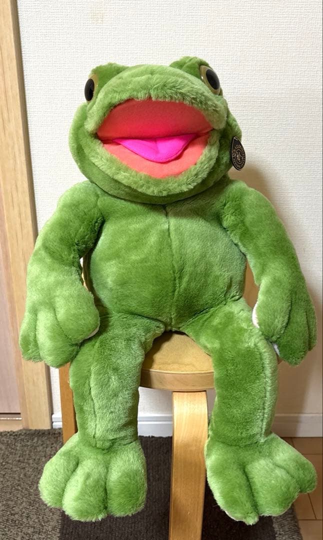 カエルパペット1992年型番No.5666プレイトーキンシリーズ