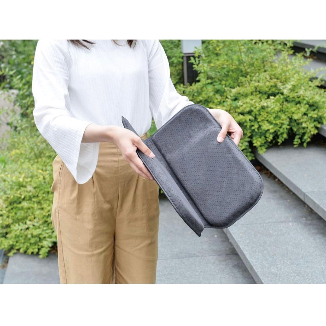 美品✨ EXGEL ジェルクッション モバイル 腰痛 対策 持ち運び 便利