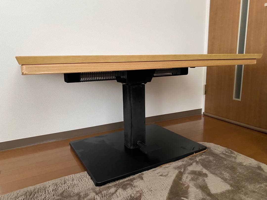 木製 こたつ 昇降式