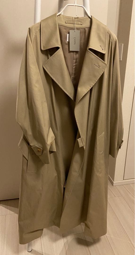 CIOTA シオタ　スビンコットン　タイロッケンコート　トレンチコート