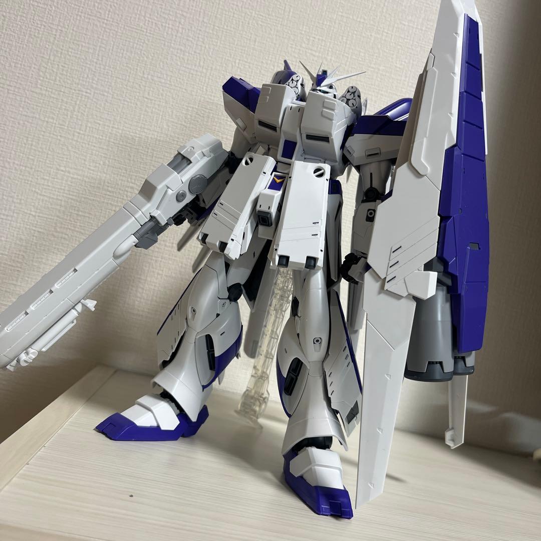 MG Hi-νガンダムVer.Ka＋HWS拡張セット【組立済】