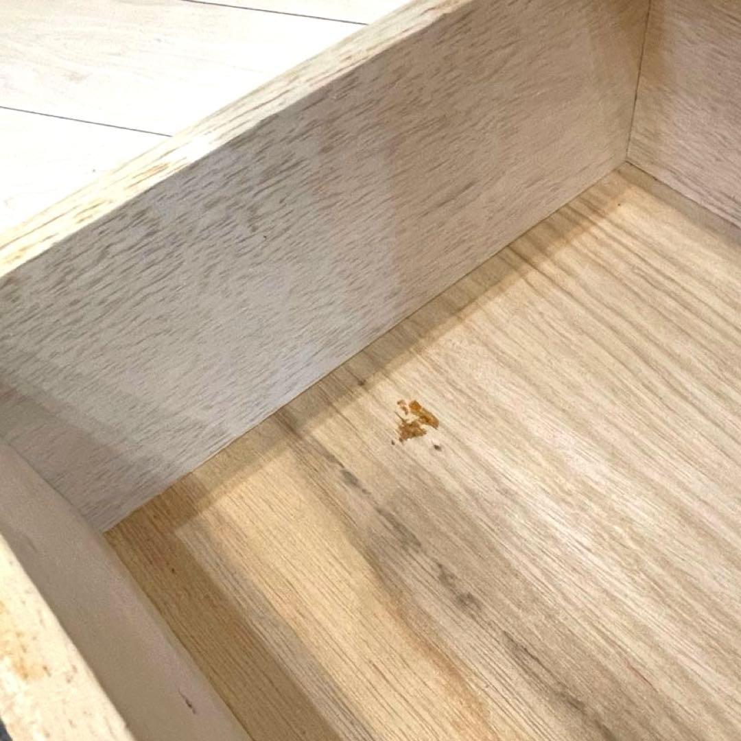 ラタン 籐 ガラス扉 キャビネット 収納棚 ヴィンテージ 引き出し付 アジアン