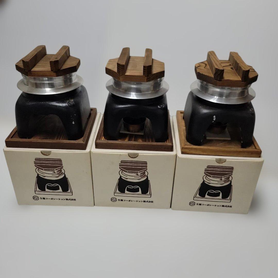 SEIHO 釜飯用セット、3個1組、1合炊き