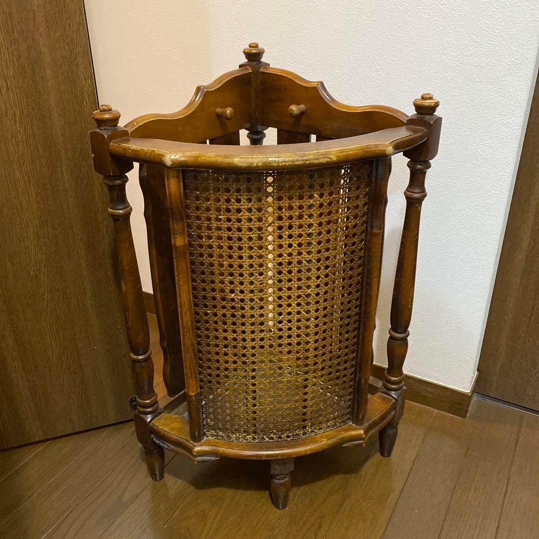 karimoku カリモク　木製 傘立て　アンブレラスタンド　コロニアル　①