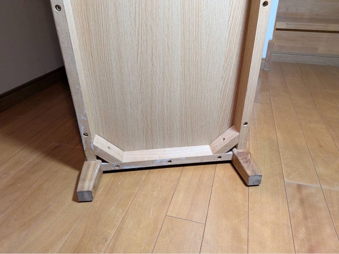 ■送料込■無印良品 MUJI オープンシェルフ 2×3 タモ 収納スタッキング棚