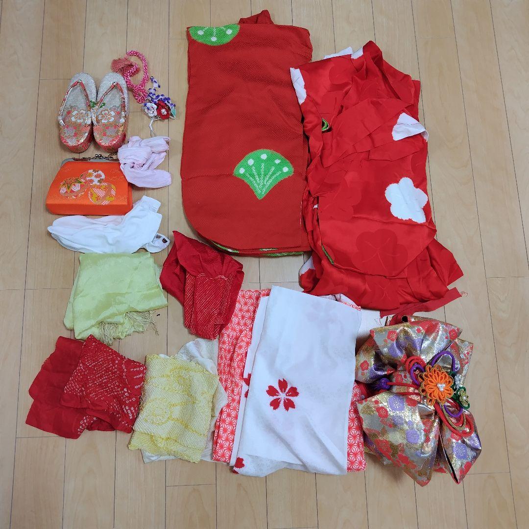 七五三 着物 小物一式 草履、カバン付き