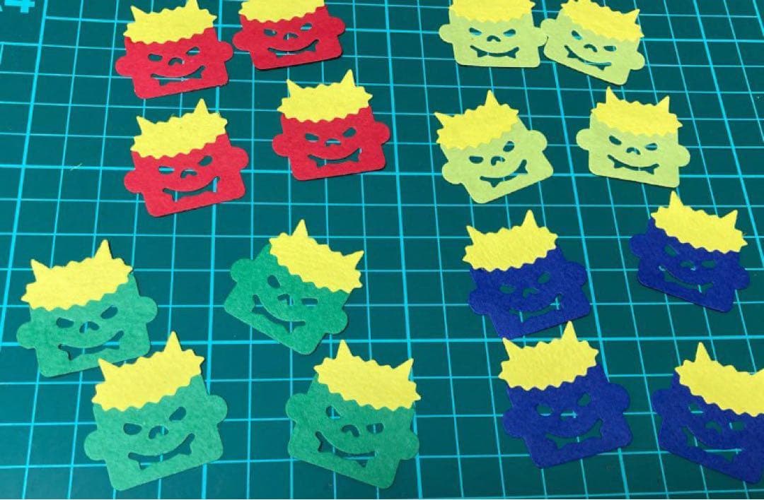 アルバム飾り　節分　鬼　オーダー受付中( ＾∀＾)