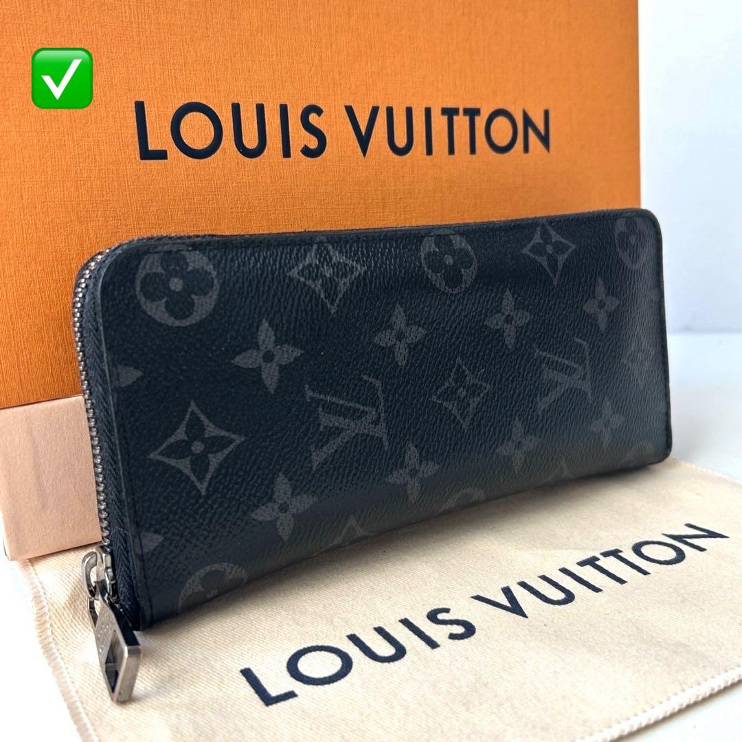 ✅【美品】メンテ済み　ルイヴィトン　ジッピーウォレット　エクリプス　モノグラム