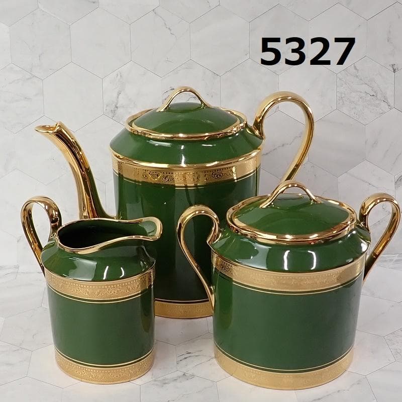 RU-5327 LEGLE PORCELAINE リモージュ ３点 set