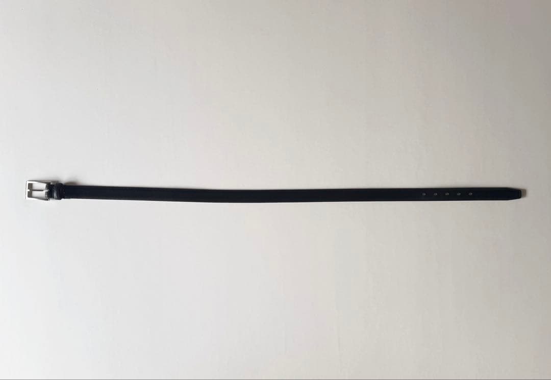 小物 GLEN/BRIDLE LEATHER DRESS BELT