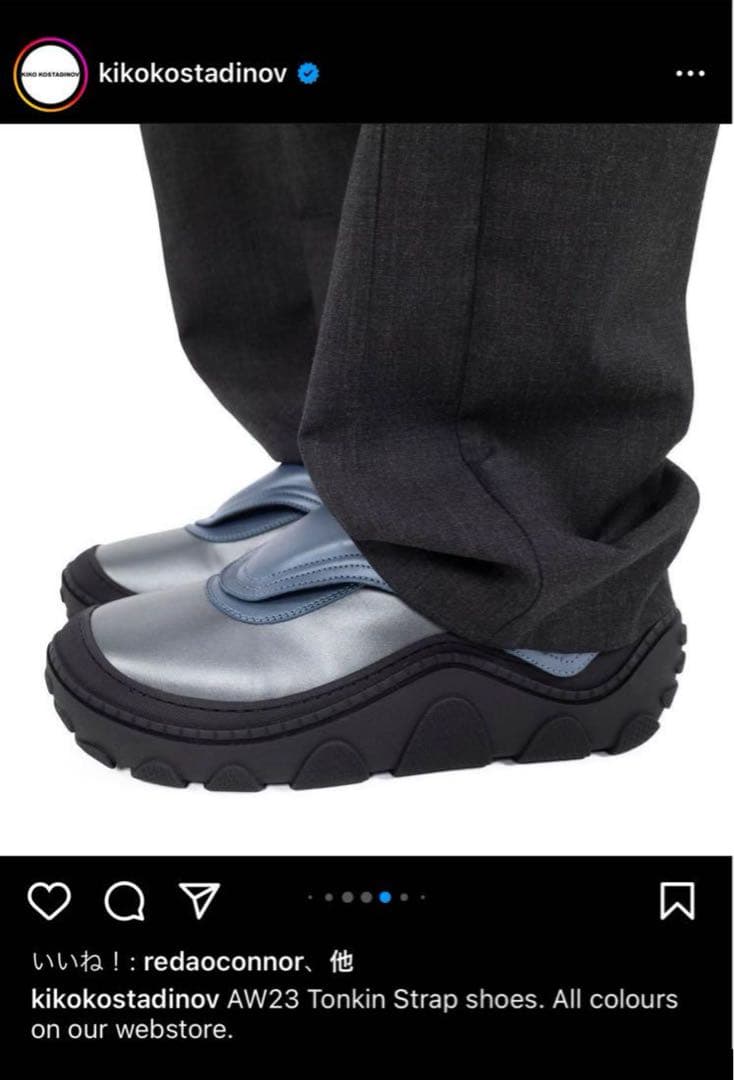 靴 KIKO KOSTADINOV Tonkin Strap Leather