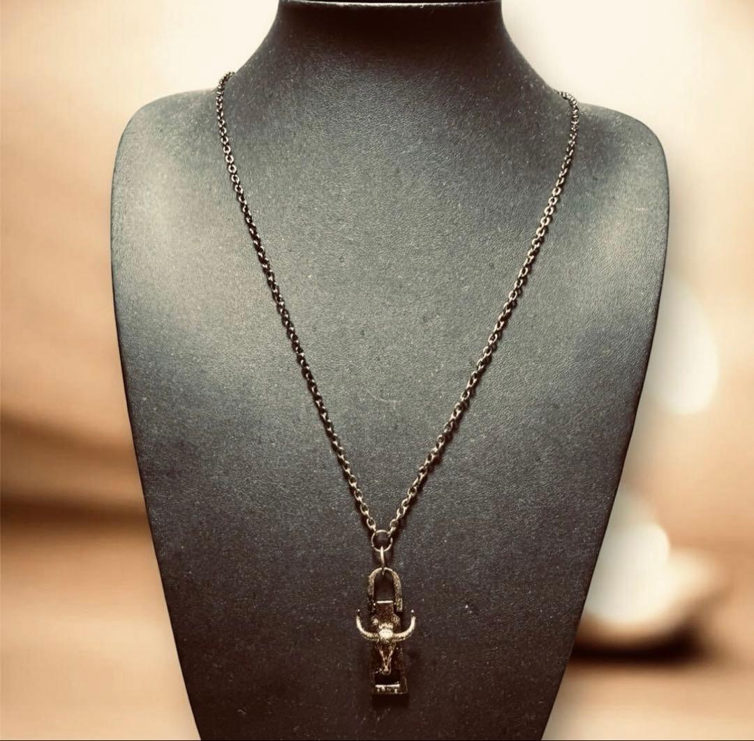 最終値下げ★ジャンポールゴルチエ★ファスナースライダーバッファローネックレス