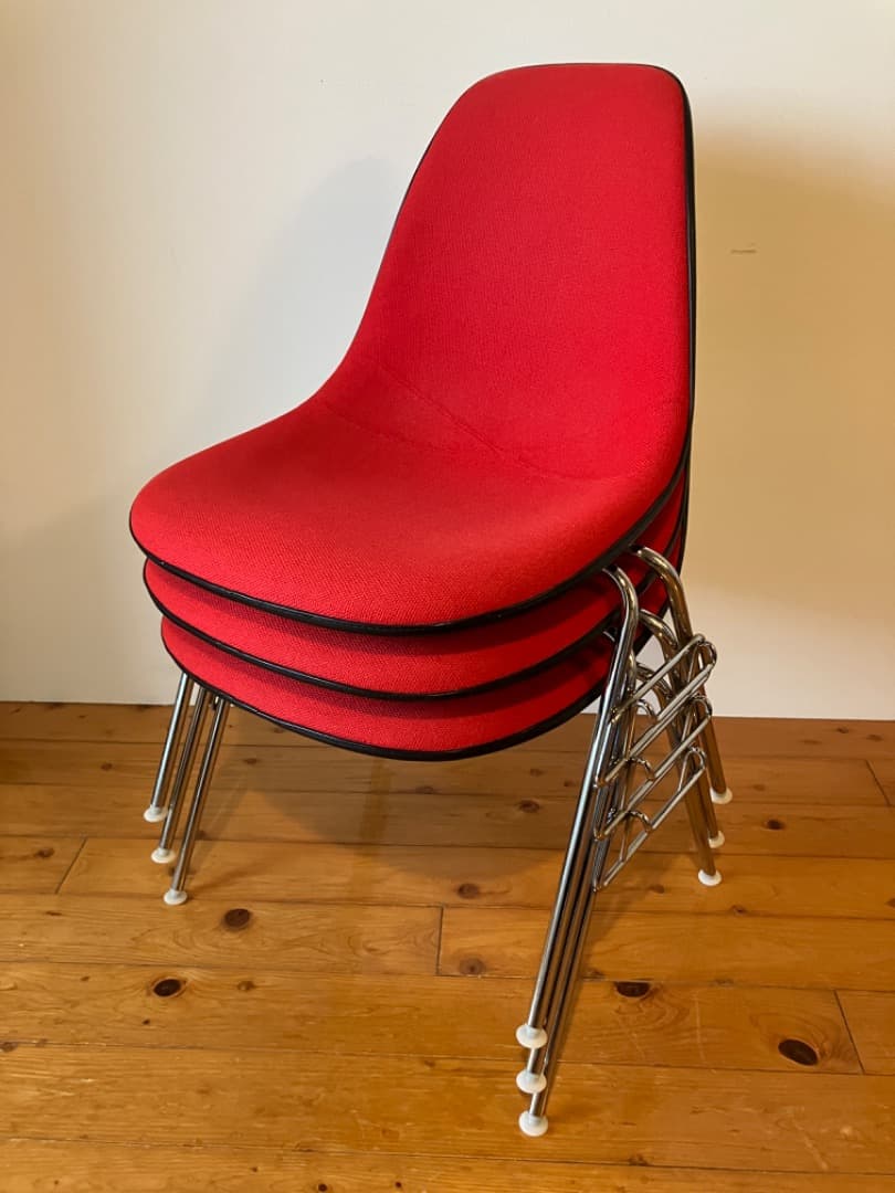 EAMS Sideshell Stacking Base イームズチェア 3脚