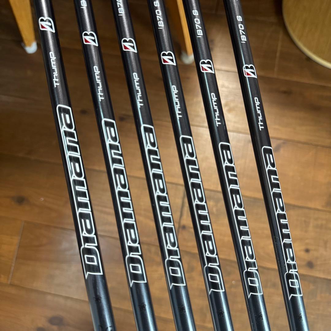 ブリヂストン　アイアン　242CB+ 5〜p 6本セット　ディアマナサンプ