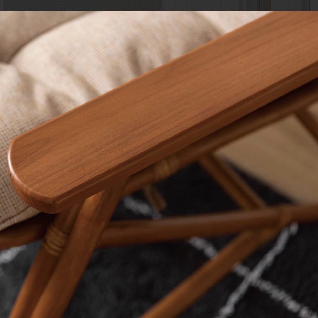 ラタン　ラウンジチェア