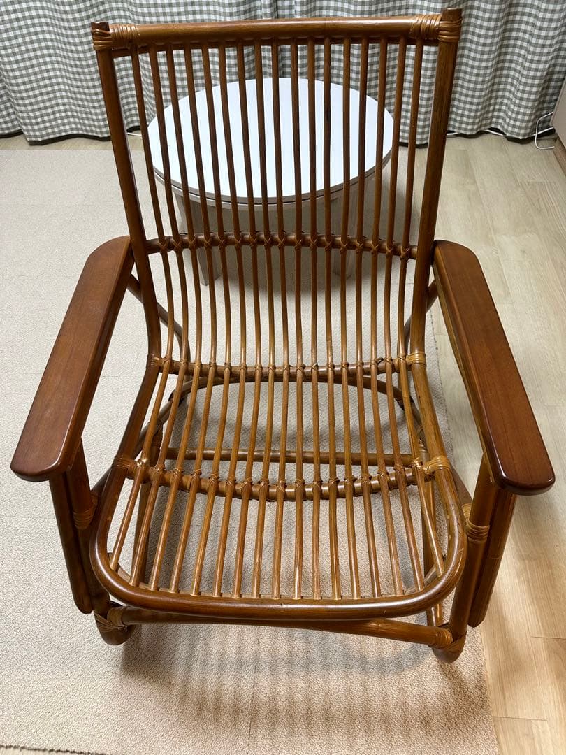 ラタン　ラウンジチェア