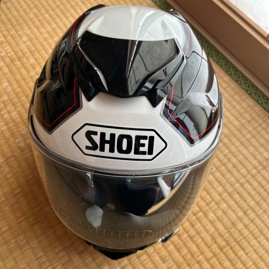 SHOEI フルフェイスヘルメット ホワイト・ブラック・レッド
