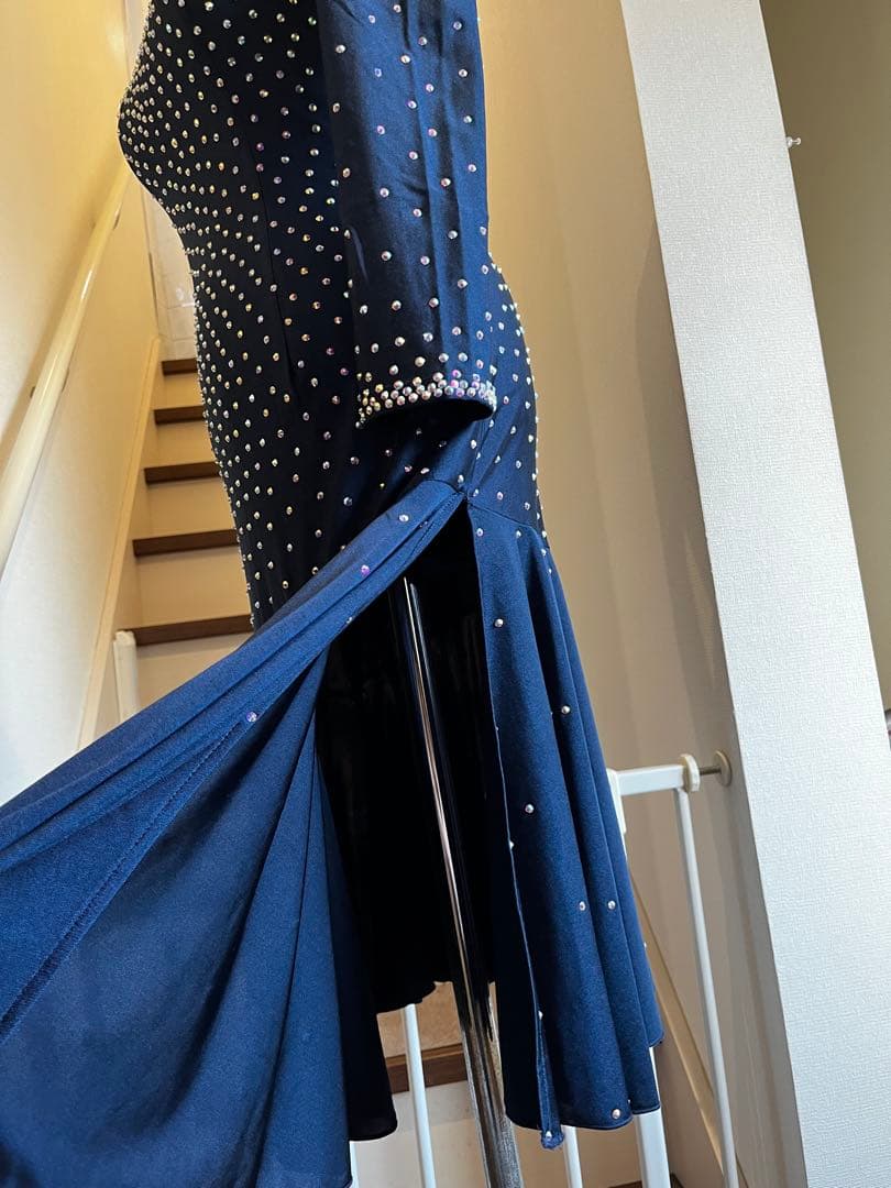 社交ダンス　ラテン用ワンピースドレス