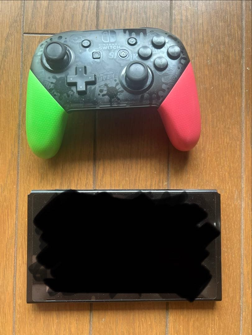 nintedo switch スプラトゥーン2 プロコン　セット売り
