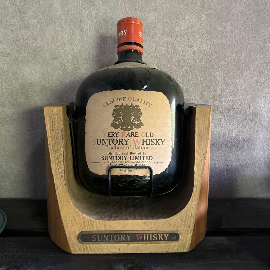 アンティーク　ウイスキー空箱