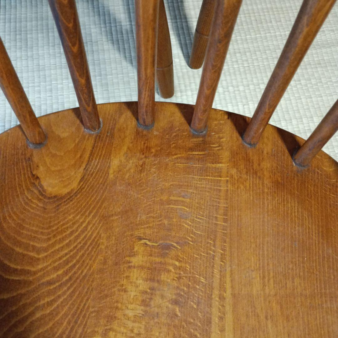 柏木工（KASHIWA） ヴィンテージ　ウィンザーチェア4脚